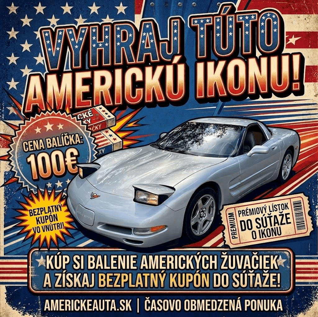 Vyhraj Chevrolet Corvette — súťaž Americké autá